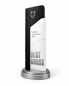 High Quality Golf <b>Trophy</b> Luxury <b>Trophy</b> Premium Crystal Award <b>Trophy</b> Executive Recognition Award Custom Engraved Crystal Metal - Product Image 1