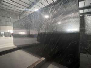 Exclusive North Black Markino Granite Slab Flamed Surface <b>Stone</b> Wholesale Factory Supply for Residential and Commercial Interior - Product Image 2