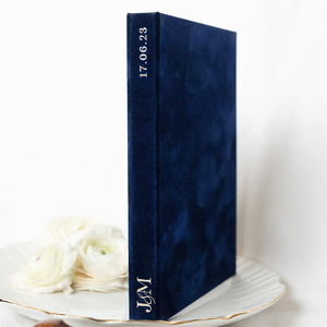 Tùy Chỉnh Nam Châm Hình Ảnh Hộp Quà Tặng Sang Trọng Nhung Cứng Nhắc Gói Đám Cưới Cho Album Kỷ Niệm Đám Cưới Lời Mời Bộ Với Ribbon - Product Image 6