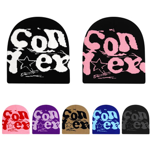 Christian <b>Cross</b> <b>Chain</b> Breaker Beanie Black Winter Hat Jesus Religious Knit Cap Wholesale - Product Image 5