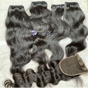 ผู้ขายชาวเวียดนามเสนอผมต่อแบบตรงสีน้ำตาลใส HD Lace คุณภาพสูง ทนทาน ผลิตจากผมแท้ Remy ของจีน - Product Image 5