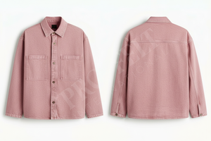 Camisas de mezclilla de algodón 100% vintage, a la moda, con botones y bolsillos delanteros, manga larga, estilo desgastado, para venta al por mayor. - Product Image 6