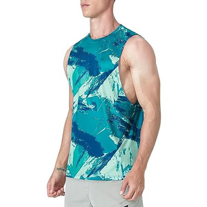 เสื้อกล้ามออกกำลังกายผู้ชายแบบมีโลโก้สั่งทำพิเศษ  รับผลิตแบบ OEM ODM  มีบริการตัวอย่างสินค้า  จัดส่งทั่วโลก - Product Image 6