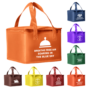 Custom Printed Picnic Cooler <b>Bag</b> Thermal Insulated Tote for Camping <b>Beach</b> Travel Outdoor Events and Family Activities - Product Image 4