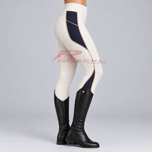 Pantalones de equitación para mujer, hechos con materiales transpirables, con movimiento flexible y comodidad confiable para interiores. - Product Image 4