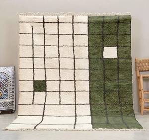 BENIOURAIN grand tapis Kilim Vintage tissé à la main tapis marocain solide motif laine matériel vente en vrac pour la décoration intérieure Logo personnalisé - Product Image 6