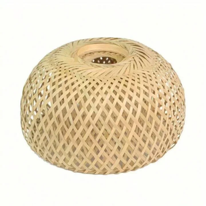 Abat-jour en bambou bohème écologique fait main, cadres d'abat-jour en gros provenant d'une usine vietnamienne B2B - Product Image 1