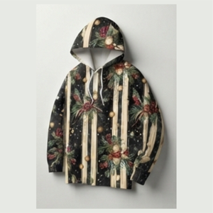 Custom Made New Design Christmas Men's Hoodie Wholesale Best Manufacture men's hoodies with Custom Logo Best Quality - Product Image 1