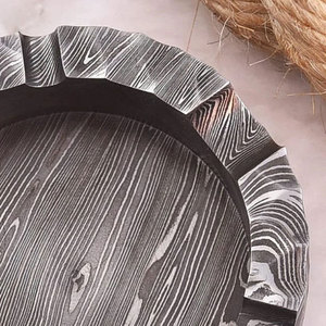 Cendrier décoratif en acier Damas, cendrier en métal fait main au design élégant pour la maison, le bureau, le bar, accessoires pour fumeurs - Product Image 6