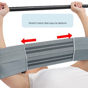 Arnés de pecho personalizado para levantamiento de pesas, transpirable, de spandex y poliéster, unisex, con cierre para press de pecho, entrenamiento de fuerza, resistente. - Product Image 4