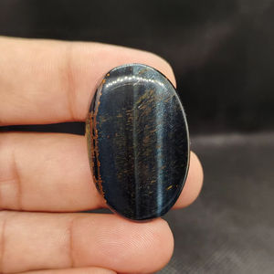 Piedra Preciosa de Ojo de Tigre de Alta Calidad, Cabujón de Piedra Amarilla Natural para la Fabricación de Joyas y Colgantes - Product Image 1