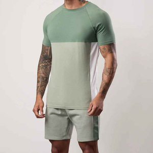 shorts set Breathable Summer Shorts Set Solid Color Terry New Arrival Best Selling Silk Screen Printed <b>Hip</b> Hop Summer Shorts - Product Image 1