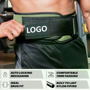 OEM Wholesale Custom Logo <b>Neoprene</b> Weightlifting Belt Workout Bodybuilding Gym Support with Custom Logo Fitness Safety - Product Image 3