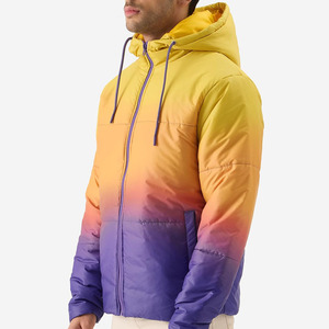 Veste d'hiver matelassée confortable pour homme, très vendue, couleur unie personnalisable, au meilleur prix - Product Image 4