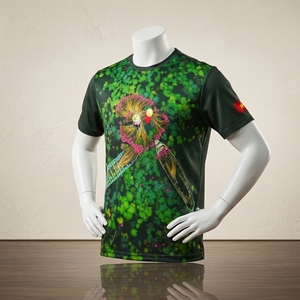 Custom Vietnam Theme <b>T</b> <b>Shirt</b> Cotton Casual Wear OEM ODM Wicking Unisex Short Sleeve <b>Polyester</b> Sportswear - Product Image 2