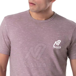 เสื้อยืดสมาร์ทฟิตผู้ชาย ดีไซน์ล่าสุด แฟชั่นเสื้อยืดสมาร์ทฟิตสำหรับผู้ชาย สีพื้น เสื้อยืดสมาร์ทฟิตสำหรับผู้ใหญ่ - Product Image 4