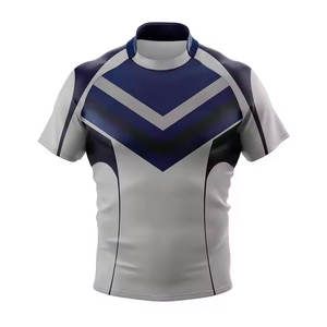 Maillots de rugby en gros d'usine OEM, maillots de rugby personnalisés sublimés de haute qualité, chemises de rugby professionnelles pour hommes - Product Image 1