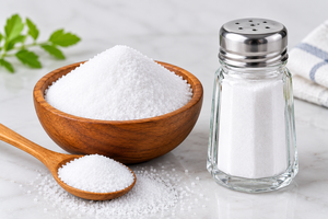 Sel de table iodé fin 100g, cristaux blancs, qualité alimentaire, assaisonnement pour la cuisine, la pâtisserie, la restauration, les restaurants et les traiteurs - Product Image 5