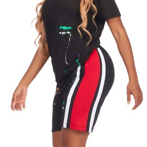Ensemble assorti côtelé pour femmes, haut extensible et pantalon évasé, tenue confortable en deux pièces, tissu doux, décontracté, été - Product Image 6