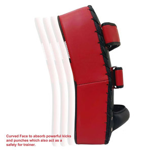 Équipement de boxe en cuir et PU respirant de qualité supérieure, personnalisé, bouclier de protection durable, adapté à l'entraînement MMA - Product Image 4