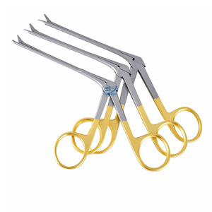 Tijeras Nasales Bellucci de Alta Calidad, Acero Inoxidable, Instrumento Quirúrgico ORL Reutilizable - Product Image 1
