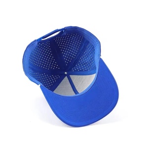 Vietnam Factory OEM Premium Breathable Golf <b>Hat</b> Laser Perforated Custom 3D Puff Logo Rope Cap High Quality Performance Snapback - Product Image 6