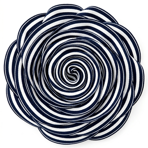 38mm Navy White Striped Grosgrain Ribbon Bulk Supplier Export Quality for Premium Gift <b>Boxes</b> Headbands Aprons <b>Sewing</b> Crafts - Product Image 3