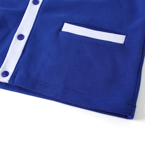 Cárdigan Personalizado de Fraternidad Sigma con Cuello en V de Forro Polar, con Logotipo Personalizado, Producción OEM, Suministro al por Mayor y Suministro de Marca Privada - Product Image 3