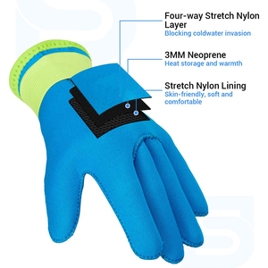 Gants de plongée élégants pour l'extérieur, de qualité supérieure, avec logo personnalisé - Product Image 4