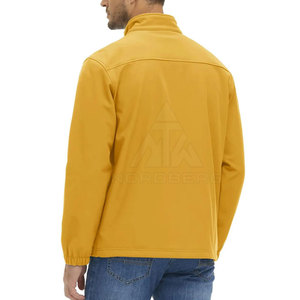 Veste Softshell Homme Hiver Sur Mesure Col Montant Fermeture Éclair Intégrale Service OEM Dernier Cri Prix Abordable Vente en Gros - Product Image 3