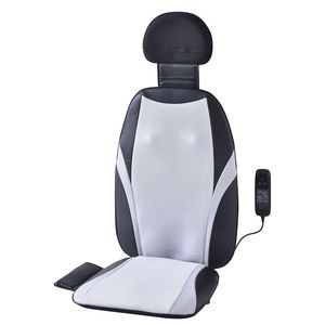Massaggiatore Shiatsu per Schiena con Calore, 2 Gruppi di Rulli Shiatsu e 2 Motori di Vibrazione per Seduta, per Alleviare la Fatica di Corpo e Collo - Product Image 1