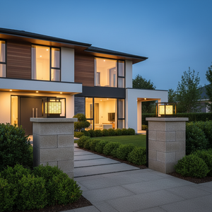 Iluminación Exterior para Paisajes, Lámpara de Poste de Acero Inoxidable LED Blanco Cálido IP65, 50000 Horas de Duración, para Caminos, Patios y Villas - Product Image 3