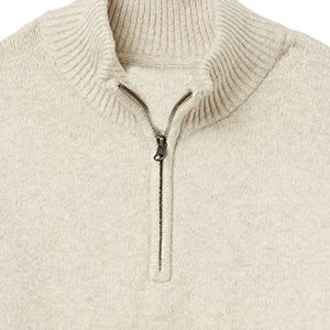 Sweat-shirt en molleton à demi-zip pour homme, 100% coton, col montant, coupe classique, vêtements de sport décontractés, séchage rapide, respirant, hiver - Product Image 6