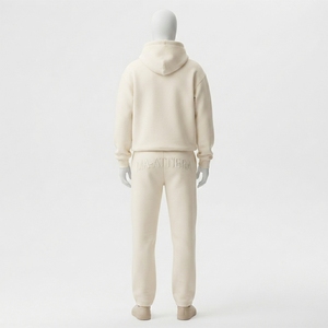 <b>Women</b> Solid for Zipper Oversized Hoodie Tracksuit Set <b>Fleece</b> Pullover Sweatshirt <b>Jogger</b> Pants Casual Streetwear - Product Image 4