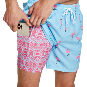 Service OEM, broderie personnalisée du logo, shorts délavés au soleil, shorts d'été en coton avec cordon de serrage, shorts vintage pour hommes, bords bruts, shorts délavés à l'acide - Product Image 2