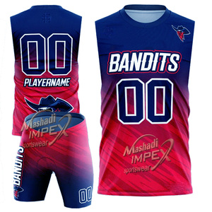 เสื้อเจอร์ซีย์แขนกุดสำหรับฝึกซ้อมกลางแจ้ง กางเกงขาสั้น เสื้อทีมฟุตบอลธงชาติ ชุดเด็ก FQ สั่งทำชื่อทีม ชื่อผู้เล่น แห้งเร็ว - Product Image 6