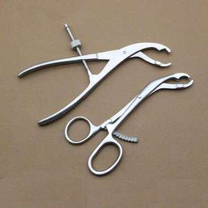 1 unidad Pinza de reducción de falanges dentadas, Pinza de sujeción ósea, Autoclavable, Acero inoxidable, Ortopedia, CE ISO, By Grip Surgical - Product Image 4