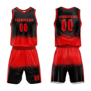 Uniformes de Baloncesto de Poliéster Personalizados para Hombre, Pantalones Cortos Transpirables de Secado Rápido, Sublimación para Equipos Deportivos, Entrenamiento y Juego - Product Image 5