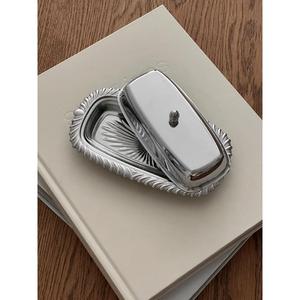 Magnifique design, décoration de table pour la maison, beurrier avec couvercle, vaisselle de cuisine, récipient à beurre, assiette à beurre à prix raisonnable - Product Image 3