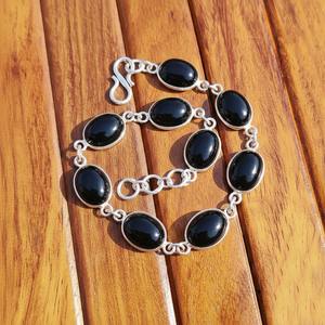 กำไลข้อมือทองเหลืองประดับอัญมณีธรรมชาติ ทำด้วยมือ เครื่องประดับคริสตัลบำบัด สำหรับโยคะ การทำสมาธิ ศาสนา และเครื่องประดับแฟชั่น - Product Image 6