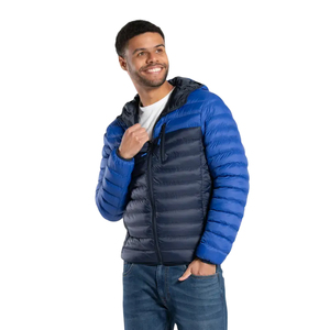 เสื้อแจ็คเก็ตพัฟเฟอร์น้ำหนักเบาสำหรับผู้ชาย ลดราคาพิเศษ สกรีนโลโก้ได้ กันน้ำ บุผ้านวม ใส่ได้ในฤดูหนาว พับเก็บได้ แฟชั่นเสื้อแจ็คเก็ตอุ่นๆ สำหรับฤดูหนาว - Product Image 3