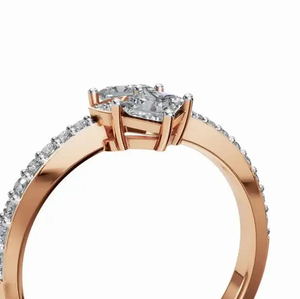 ZAWO HOUSE Luxury Pave Setting Diamond Ring Unisex Stylish New Design Sterling <b>Silver</b> Moissanite Ring for Everyday Wear Gift - Product Image 3
