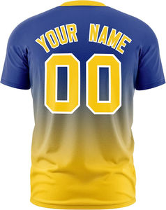 Maillots de football personnalisés de haute qualité, à séchage rapide, 100 % polyester, livraison rapide pour équipes et clubs dans le monde entier, OEM - Product Image 4