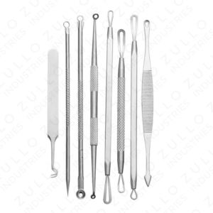 Kit Premium de Extracción de Puntos Negros y Acné, Herramientas Quirúrgicas de Acero Inoxidable para Uso Profesional - Product Image 3