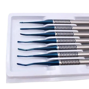 Ensemble de 7 pinces dentaires Austin DF-03 en acier inoxydable, pinces d'extraction mini-invasives, certifiées CE, importées - Product Image 2