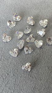 Diamant CVD en vrac de laboratoire, taille cœur, 1,00 carat, non certifié, fournisseur en gros pour les grossistes et importateurs mondiaux de diamants - Product Image 2