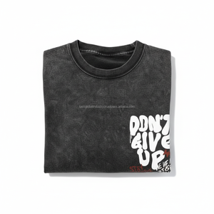 <b>Men's</b> Drop Shoulder T-<b>Shirt</b> Oversized Breathable Custom OEM Wholesale - Product Image 6