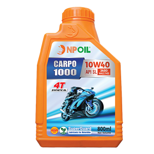 Aceite de motor NPOIL CARPO 1000 10W40 0,8L 1L Aceite sintético de alta calidad para motocicletas y scooters - Product Image 2