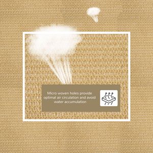 Tenda Parasole Rettangolare Portatile da Esterno 20x13 per Patio, con Rete e Protezione Solare - Product Image 4