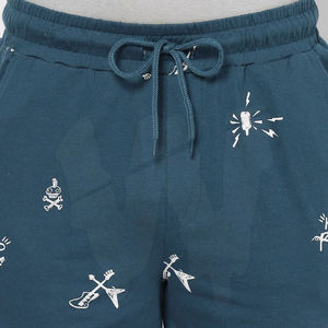 Shorts de course décontractés pour hommes en polyester 100 % imprimé sur mesure, imperméables, respirants, séchage rapide, avec cordon de serrage - Product Image 5